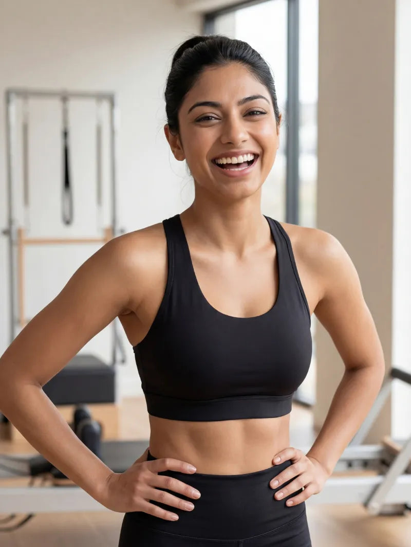 Bloom High Coverage Mesh Sports Bra