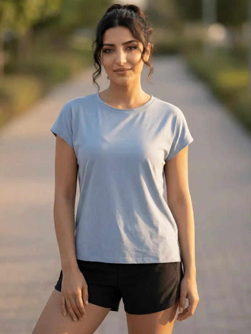 Heat Away Cool Max Round Neck T-Shirt