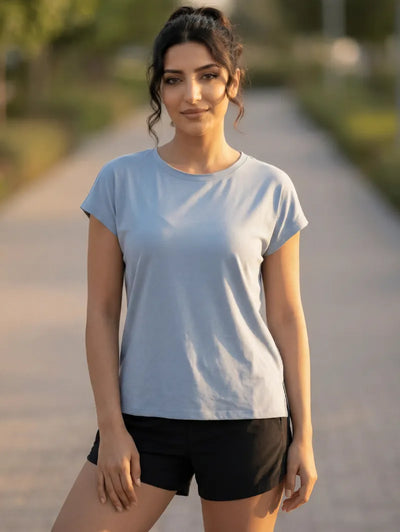 Heat Away Cool Max Round Neck T-Shirt