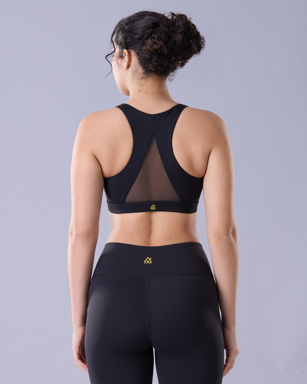 Bloom High Coverage Mesh Sports Bra