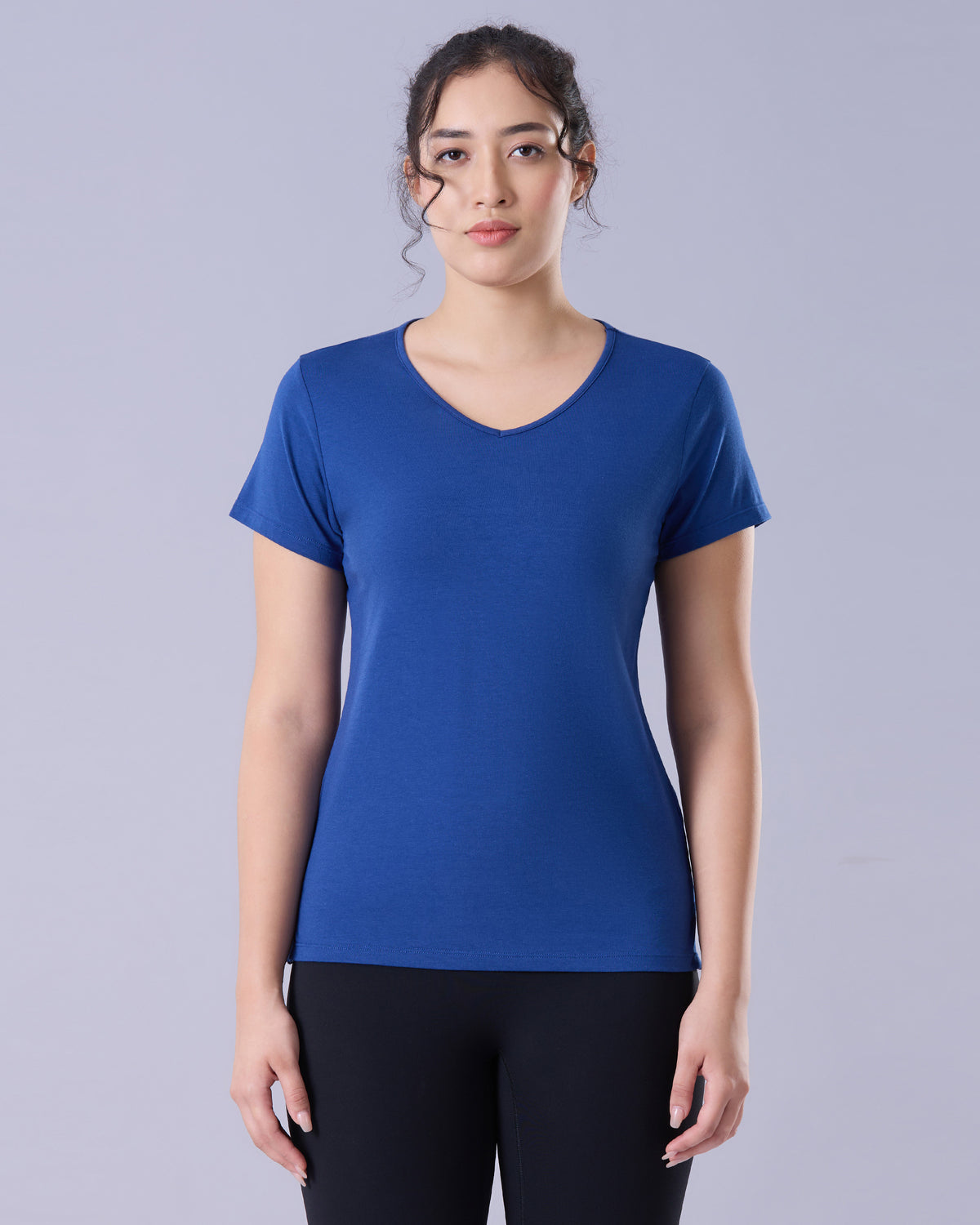 Pure Fit Bamboo Cotton V-Neck T-Shirt