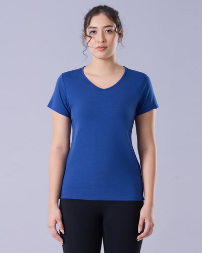 Pure Fit Bamboo Cotton V-Neck T-Shirt