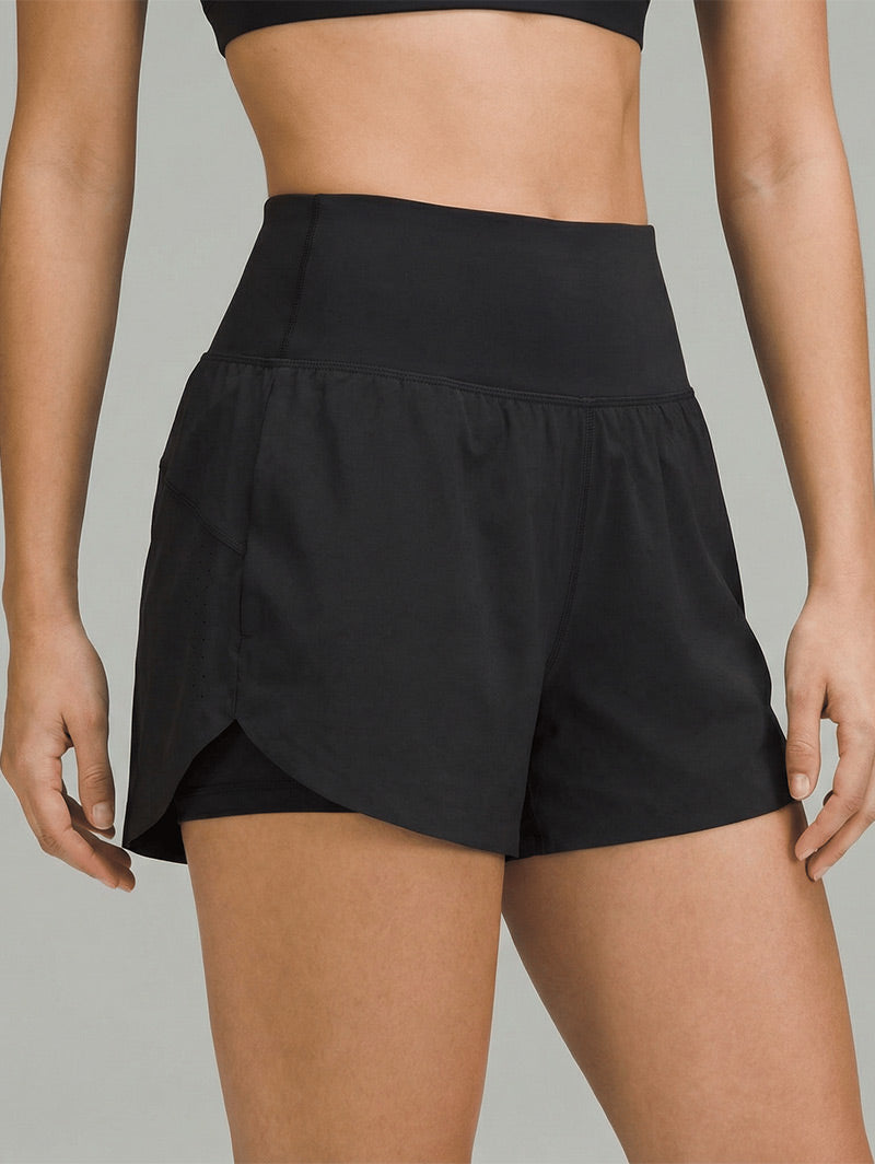 VYON Comfort Flow Collection – Freedom High-Waist Pocket Shorts